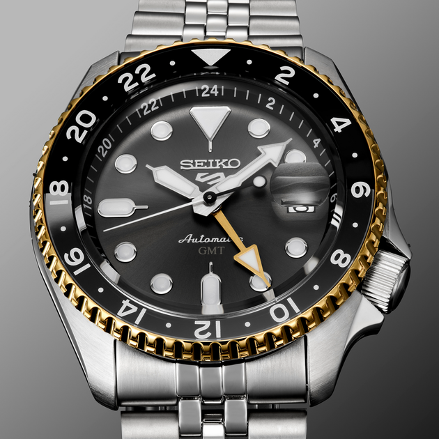 （本日中:最終値下) SEIKO 5 SPORTS GMT SKX SSK021 Чоловічий годинник Seiko 5 Sports SSK021 SKX GMT U.S. Special