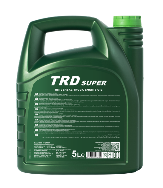 Моторное масло Fanfaro TRD Super 15w-40 Semi-synthetic SHPD 5 л (FF6104-5) - изображение 2