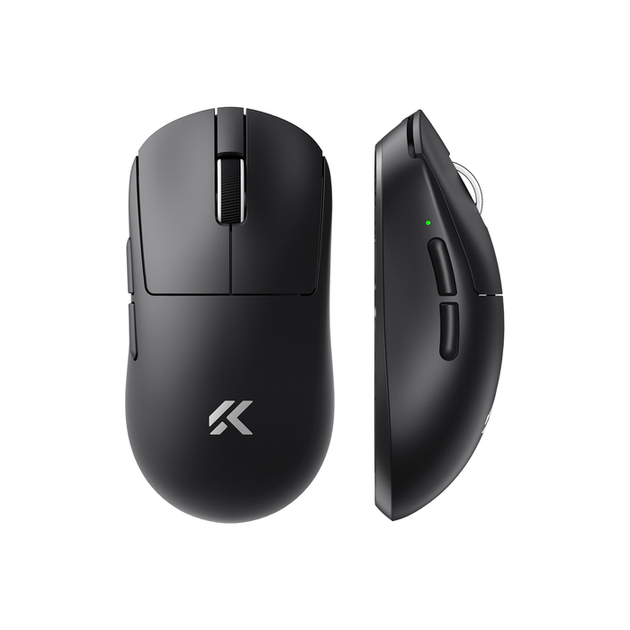 Ігрова бездротова мишка MCHOSE A7 V2 Pro / 8K / PAW3395 / Tri-mode / Black / Чорна - Фото 1 Ігрова бездротова мишка MCHOSE A7 V2 Pro / 8K / PAW3395 / Tri-mode / Black / Чорна - изображение 1
