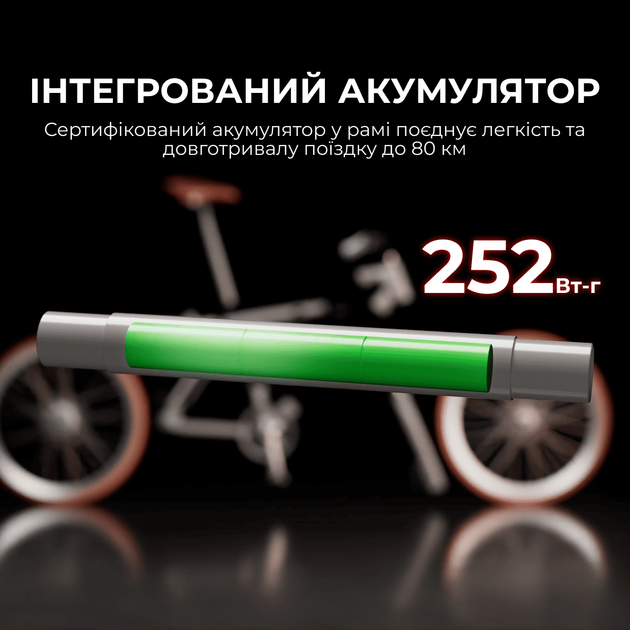 Електровелосипед Sharp 21" Silver Metallic (BK-RS08-ES) - зображення 5