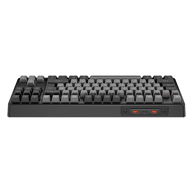 Ігрова клавіатура Meetion Tri-Mode RGB Backlit Mechanical Keyboard MK14 |BT5.0/2.4G/Wired| (UA/ru/EN Layouts) Black - зображення 3