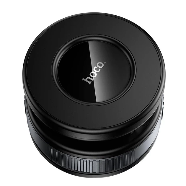 Автомобільний тримач Hoco H86 Dragon manual suction cup magnetic holder Black - изображение 3