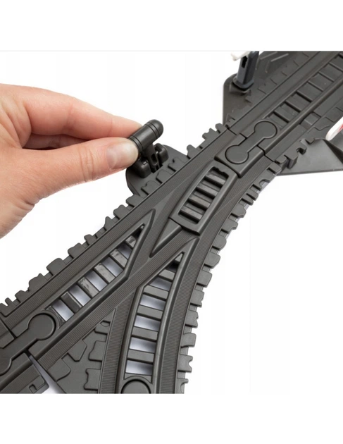 Kolejka elektryczna Woopie Retro Ciuchcia Lokomotywa 76 elementów (5906280657468) - obraz 4