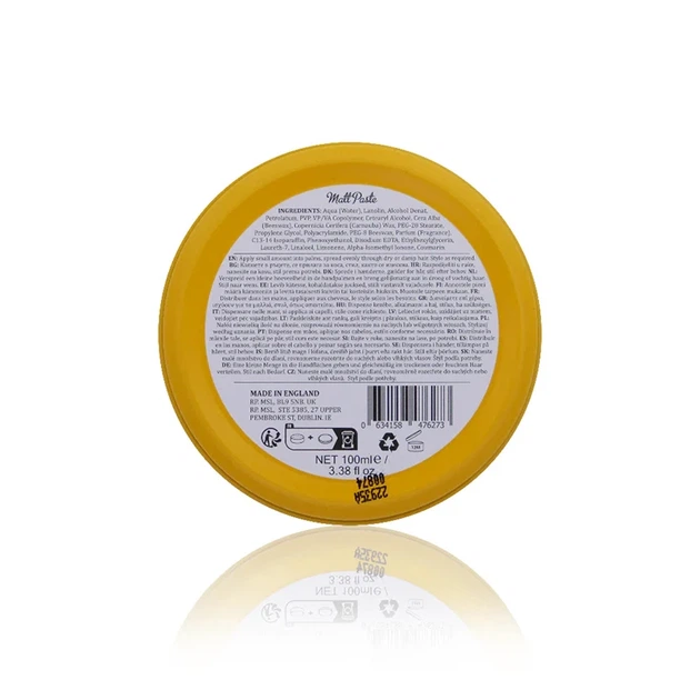 Паста Для Стилізації Волосся Dapper Dan Matt Paste 100 мл - Фото 3 Паста Для Стилізації Волосся Dapper Dan Matt Paste 100 мл - изображение 3
