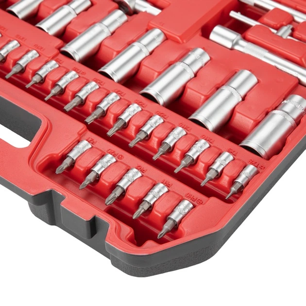 Набір інструментів 1/2" & 3/8" & 1/4" 181 од INTERTOOL (ET-9181) - зображення 10