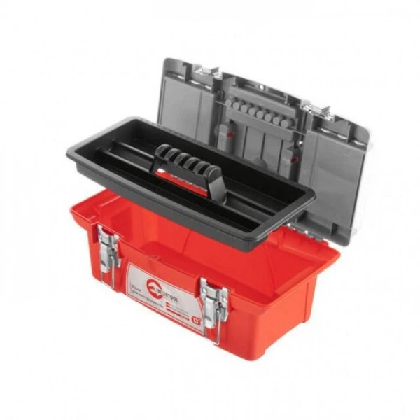 Ящик для инструмента с металлическими замками 13" 335*185*130 мм INTERTOOL BX-0513 (20666) - Фото 2 Ящик для инструмента с металлическими замками 13" 335*185*130 мм INTERTOOL BX-0513 (20666) - изображение 2