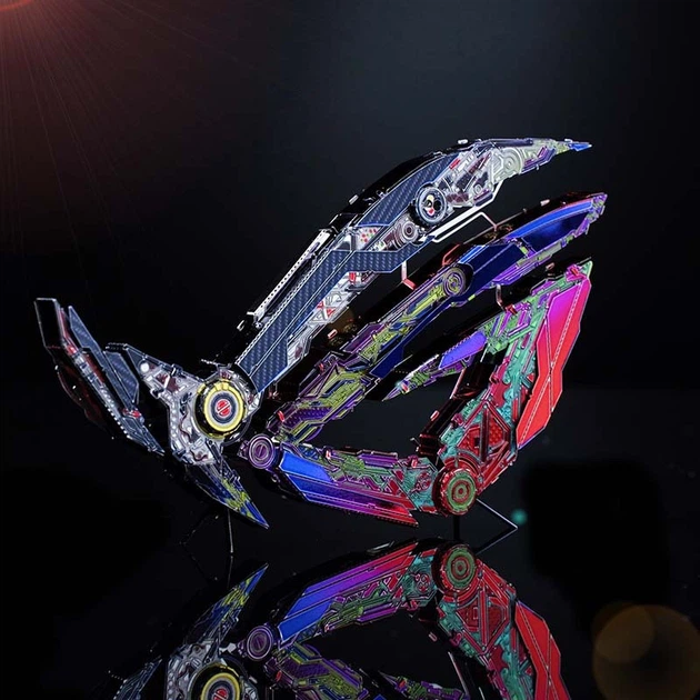 Конструктор металевий Metalhead Asus Rog Logo (кольоровий) - Фото 1 Конструктор металевий Metalhead Asus Rog Logo (кольоровий) - зображення 1