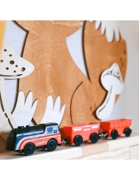 Kolejka elektryczna Woopie Farma Zwierzęta 70 elementów (5906280657383) - obraz 5