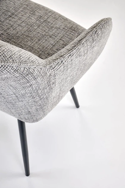 Krzesło do kuchni i salonu Halmar K576 obrotowe Popielate (V-CH-K/576-KR-POPIELATY) (5905248135949) - obraz 12