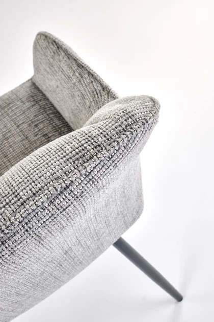 Krzesło do kuchni i salonu Halmar K576 obrotowe Popielate (V-CH-K/576-KR-POPIELATY) (5905248135949) - obraz 13