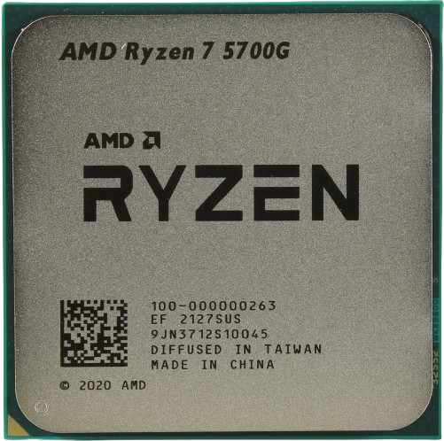 Процесор AMD Ryzen 7 5700G Socket AM4 (100-000000263) Б/В - Фото 1 Процесор AMD Ryzen 7 5700G Socket AM4 (100-000000263) Б/В - изображение 1