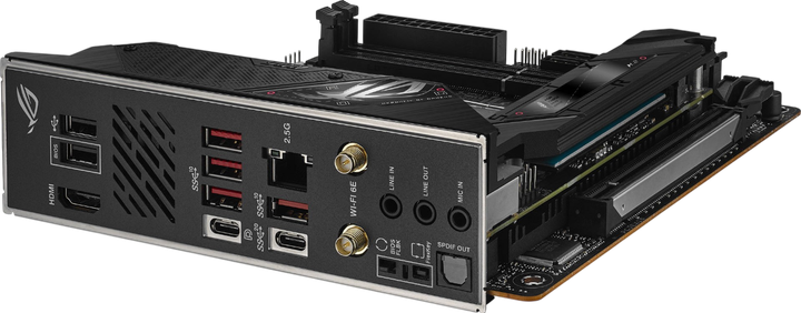 Материнська плата Asus B650E-I ROG Strix Gaming Wi-Fi Socket AM5