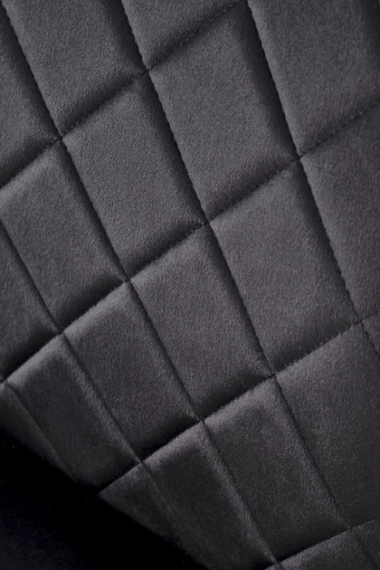 Krzesło do kuchni i salonu Halmar K202 Czarno-srebrne ( V-CH-K/578-KR-CZARNY) (5905248136045) - obraz 11