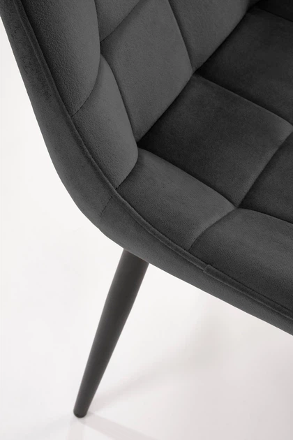 Стілець для кухні та вітальні Halmar K580 Чорний (V-CH-K/580-KR-CZARNY) (5905248136120) - зображення 10