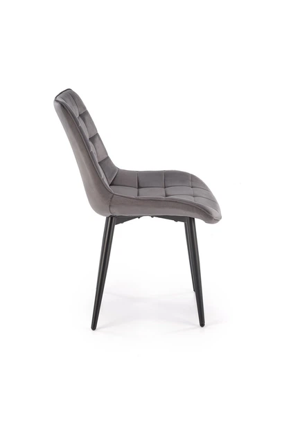 Стілець для кухні та вітальні Halmar K580 Сірий (попелястий) (V-CH-K/580-KR-POPIELATY) (5905248136106) - зображення 6