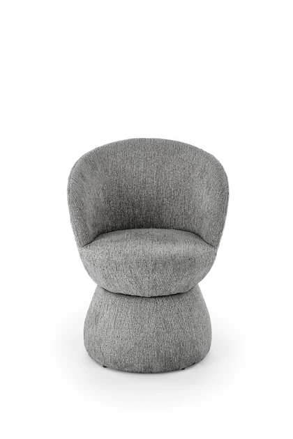 Krzesło do kuchni i salonu Halmar K581 obrotowe Popielate (V-CH-K/581-KR-POPIELATY) (5905248156180) - obraz 4