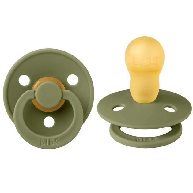 Пустышка BIBS 18+ m Colour Latex Olive Хакі - Фото 1 Пустышка BIBS 18+ m Colour Latex Olive Хакі - изображение 1