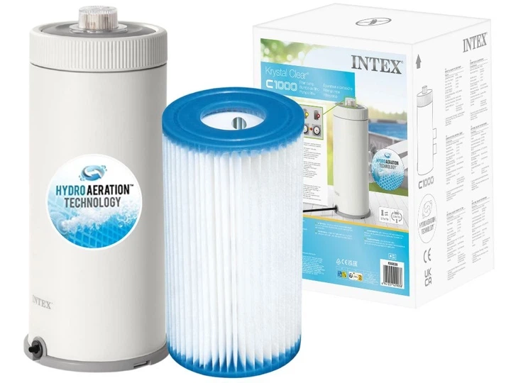 Картриджний фільтр-насос для басейнів Intex 3785 л/год тип A Intex 26638 - зображення 6
