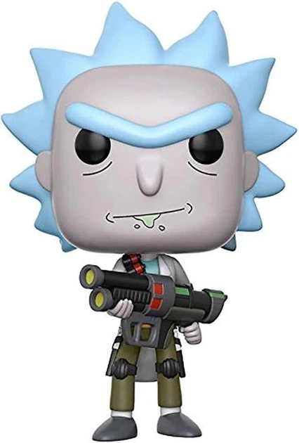 Figurka Funko POP! Animation: Rick and Morty Weaponized Rick 10 cm 12439-PX-1QW (889698124393) - obraz 2