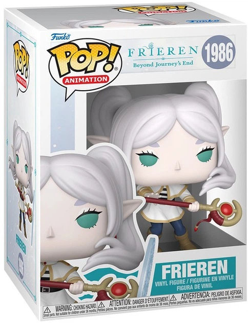 Фігурка Funko Pop! Frieren 9.7 см 86492 (889698864923) - Фото 1 Фігурка Funko Pop! Frieren 9.7 см 86492 (889698864923) - зображення 1