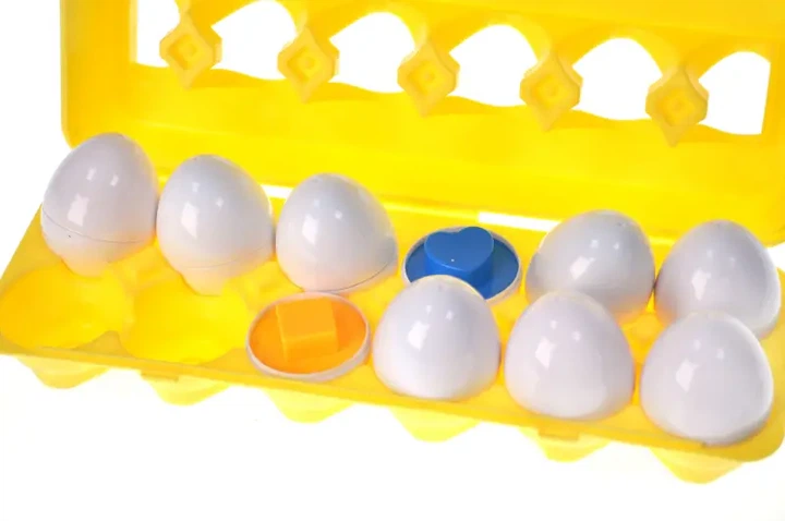 Розвиваючий сортер FXB-4 "Яйця" р.27x10x6,5 см YG Toys - изображение 3