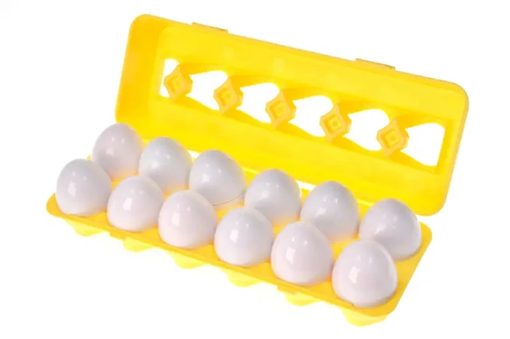 Розвиваючий сортер FXB-4 "Яйця" р.27x10x6,5 см YG Toys - изображение 5