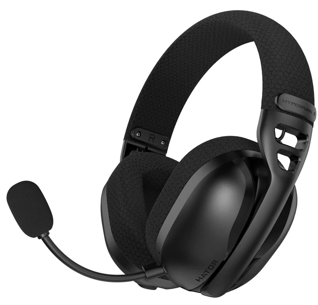 Игровая гарнитура HATOR Hyperpunk 3X Hi-Res Wireless Black (ESH14) - изображение 6