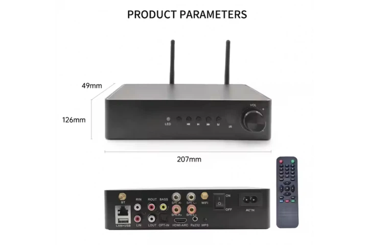 Стрімковий стрімер з підсилювачем DV audio WMP-260 PRO Wi-Fi Bluetooth - зображення 3