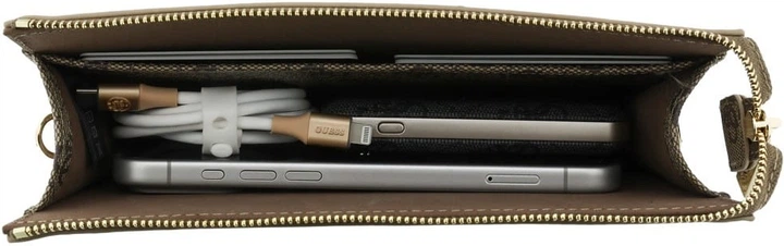 Чохол-сумка Guess 4G Big Logo Phone Pouch Brown (3666339609818) - зображення 2