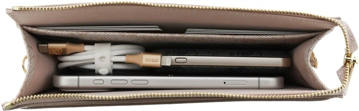 Чохол-сумка Guess 4G Big Logo Phone Pouch Pink (3666339609825) - зображення 2
