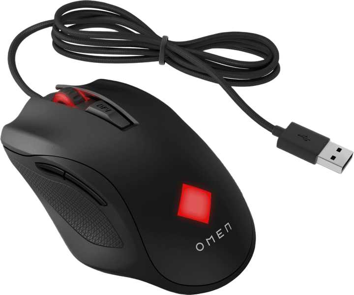 Mysz HP Omen Vector Gaming USB Black (8BC53AA#ABB) - obraz 2