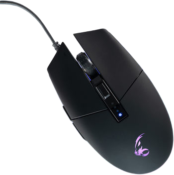 Mysz MediaRange Gaming RGB USB Black (MRGS202) - obraz 1