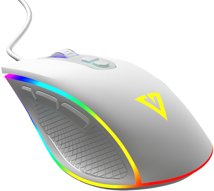 Mysz Modecom Volcano Veles RGB USB White (M-MC-VELES-200) - obraz 6