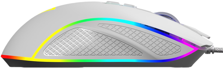 Mysz Modecom Volcano Veles RGB USB White (M-MC-VELES-200) - obraz 8