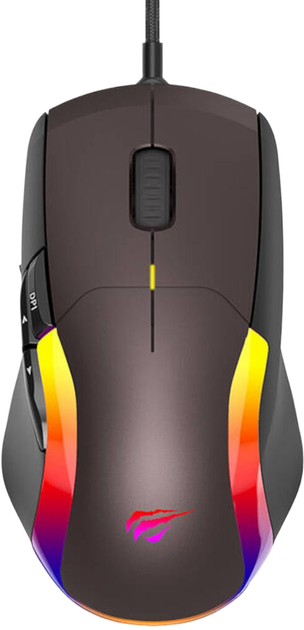 Mysz Havit MS959S RGB Wired Black (6950676217018) - obraz 1