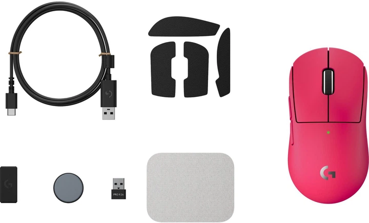 Mysz Logitech G Pro X Superlight 2C Wireless Pink (910-007545) - obraz 6