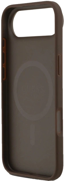 Etui Guess 4G Circle Classic Logo MagSafe do Apple iPhone Air Brązowe (3666339490010) - obraz 3