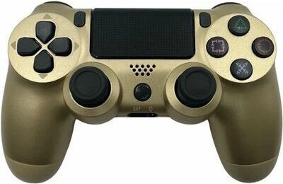 Бездротовий геймпад GameBox P4 Wireless for Play Station 4 / PC / TV / TV Box Gold (4751048110652) - зображення 1