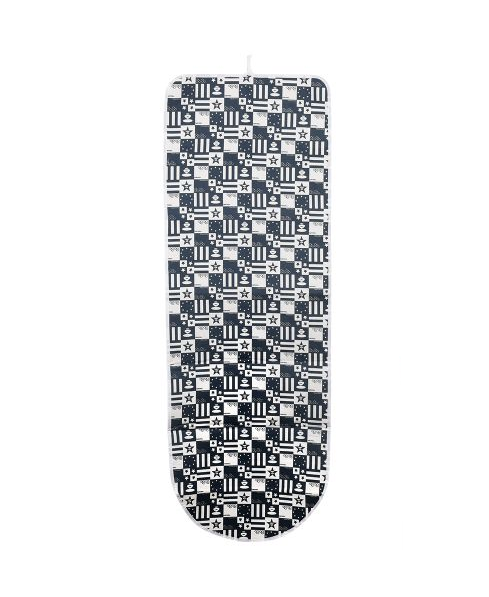 Чохол для дошки для прасування Stenson R84948 140х50 см Чорно-білий з принтом - Фото 1 Чохол для дошки для прасування Stenson R84948 140х50 см Чорно-білий з принтом - зображення 1