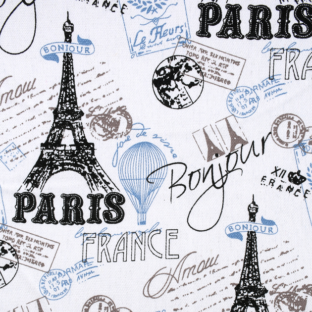 Чохол для дошки для прасування Stenson R84948 140х50 см з принтом Paris - Фото 2 Чохол для дошки для прасування Stenson R84948 140х50 см з принтом Paris - зображення 2