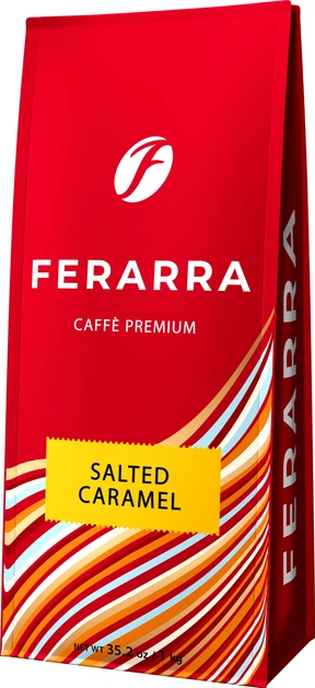 Кофе зерновой Ferarra Salted Caramel 1кг - Фото 1 Кофе зерновой Ferarra Salted Caramel 1кг - изображение 1