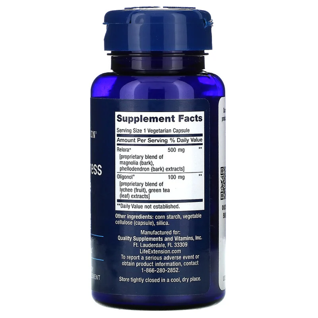 Восстановление баланса кортизола Life Extension (Cortisol-Stress Balance) 30 капсул LEX23123 - изображение 2