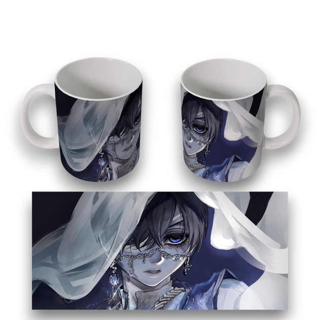 Чашка аніме Темний дворецький/Black Butler/Сіель Фантомхайв - Фото 1 Чашка аніме Темний дворецький/Black Butler/Сіель Фантомхайв - изображение 1