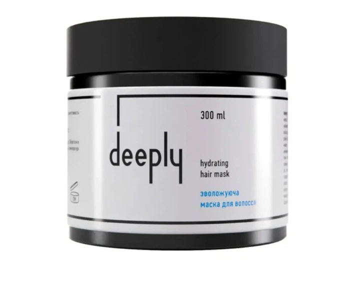 Увлажняющая маска deeply для волос hydrating mask 300 мл - Фото 1 Увлажняющая маска deeply для волос hydrating mask 300 мл - изображение 1