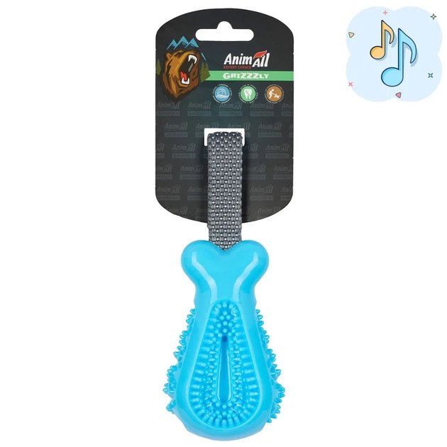 Іграшка AnimAll GrizZzly АнімАлл Грізлі Куряча ніжка, для собак, 25×7.2×5.8 см, синій (159857) - Фото 1 Іграшка AnimAll GrizZzly АнімАлл Грізлі Куряча ніжка, для собак, 25×7.2×5.8 см, синій (159857) - изображение 1