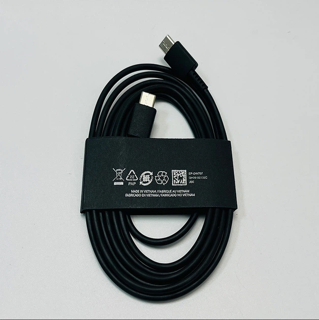 Кабель USB Type-C на Type-C PD Fast Charge для смартфонів, планшетів, ноутбуків 1.8 м, 3A Black - изображение 4
