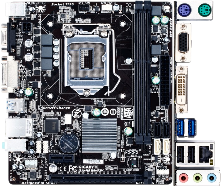 Материнська плата Gigabyte GA-H81M-S2V LGA 1150 (GA-H81M-S2V) Б/В - зображення 2