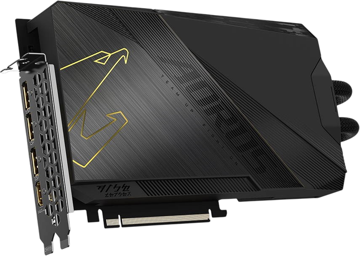Видеокарта GeForce RTX 4090 24GB Gigabyte Aorus Xtreme WaterForce (GV-N4090AORUSX W-24GD) Б/У - Фото 2 Видеокарта GeForce RTX 4090 24GB Gigabyte Aorus Xtreme WaterForce (GV-N4090AORUSX W-24GD) Б/У - изображение 2