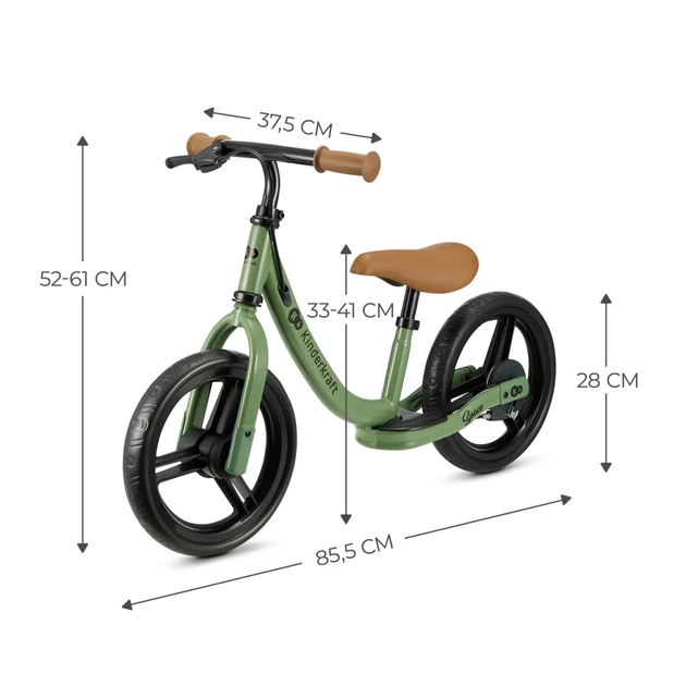 Біговел Kinderkraft Space Light Green (KRSPAC23GRE0000) (5902533925346) - зображення 7