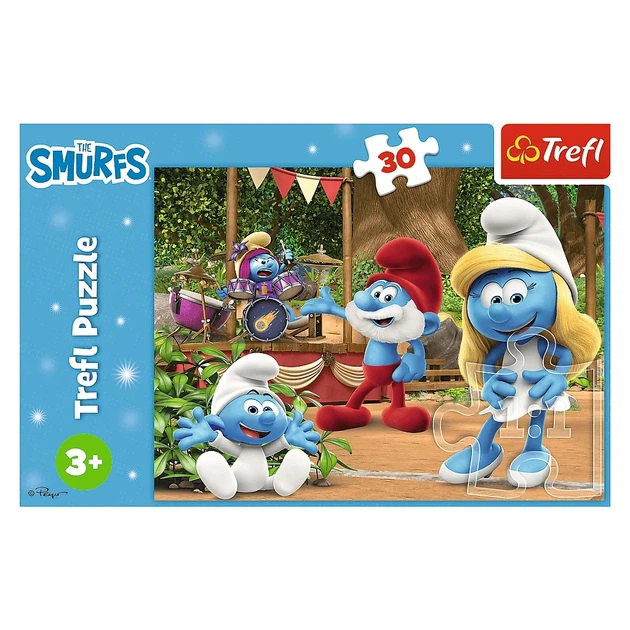 Пазл Trefl The Smurfs Смурфет и Смурфики 30 элементов (5900511183122) - Фото 3 Пазл Trefl The Smurfs Смурфет и Смурфики 30 элементов (5900511183122) - изображение 3